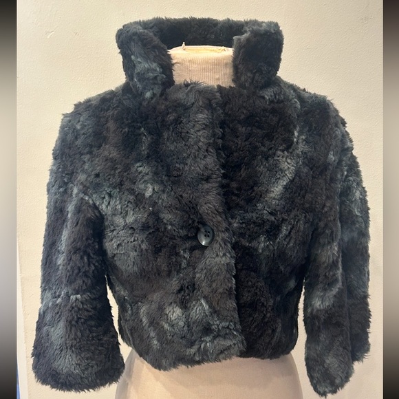 Zara Jackets & Blazers - Zara Black Teddy Jacket